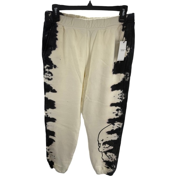 Spirit Jersey Sweatpants Tie Dye Skull Graphic Joggers Size Medium NEW - Picture 1 of 6